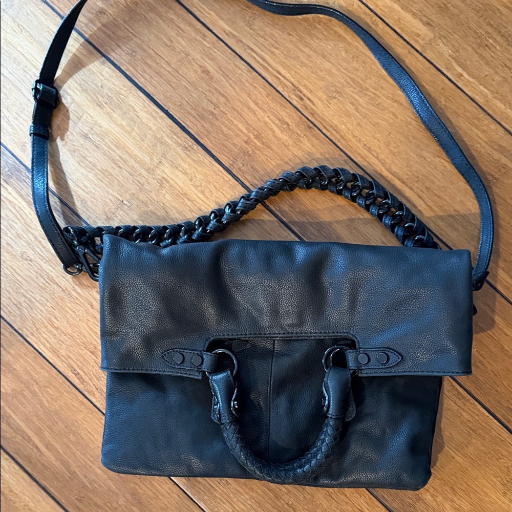 Elliott Lucca Black Shoulder Bag